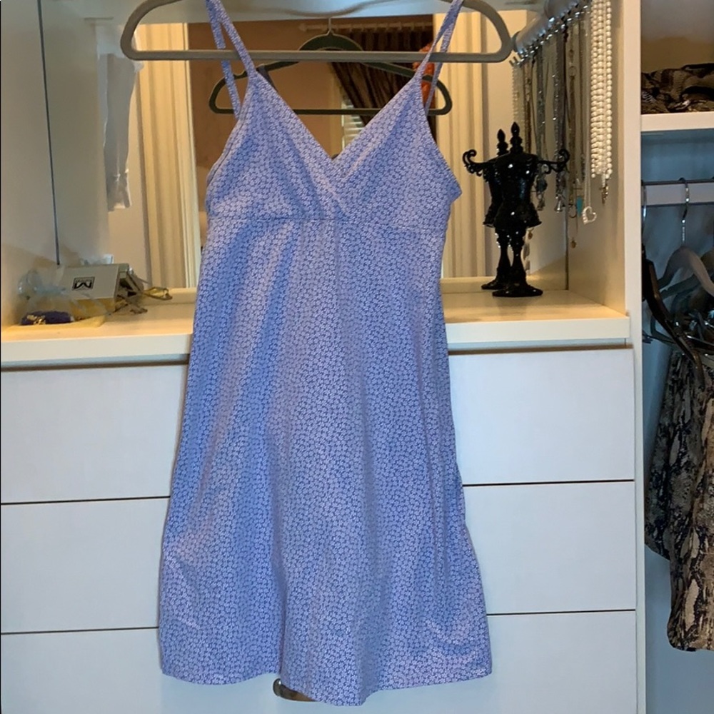 Brandy Melville Amara Blue Floral Dress